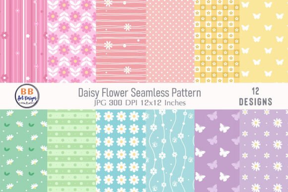 Download Daisy Spring Flower Pattern Floral Paper - Pattern floral Collection