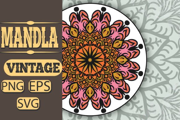 Download MANDALA Vintage Color Design - Color design Collection