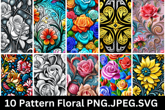 Download Pattern Floral V9 - Pattern floral Collection