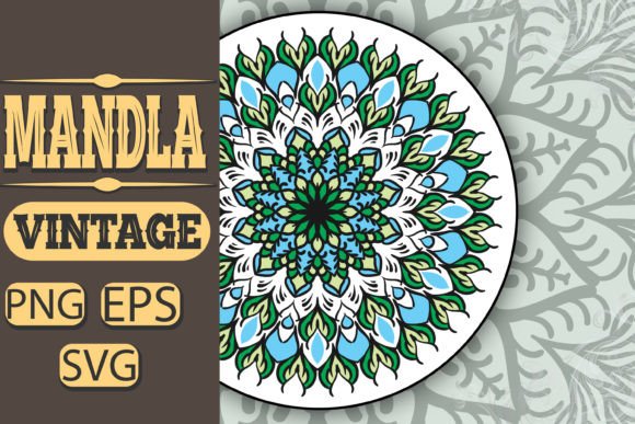 Download MANDALA Vintage Color Design - Color design Collection