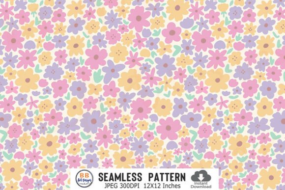 Download Spring Flower Pattern Floral Seamless - Pattern floral Collection