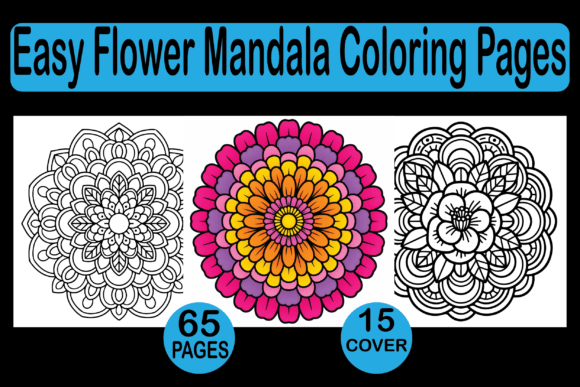 Download Easy Flower Mandala Coloring Pages - Mandala coloring page Collection