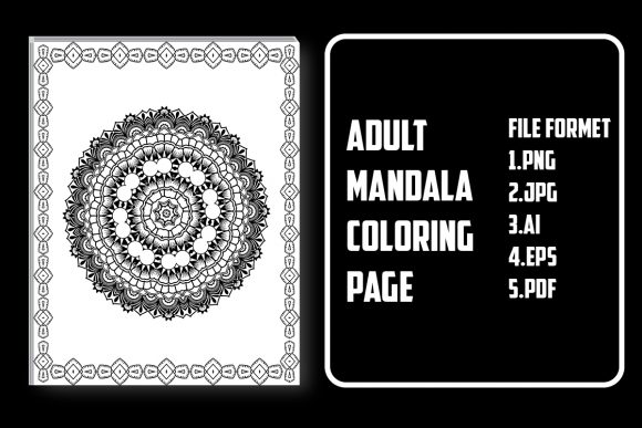 Download Adult Mandala Coloring Page - Mandala coloring page Collection
