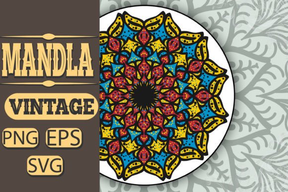 Download MANDALA Vintage Color Design - Color design Collection