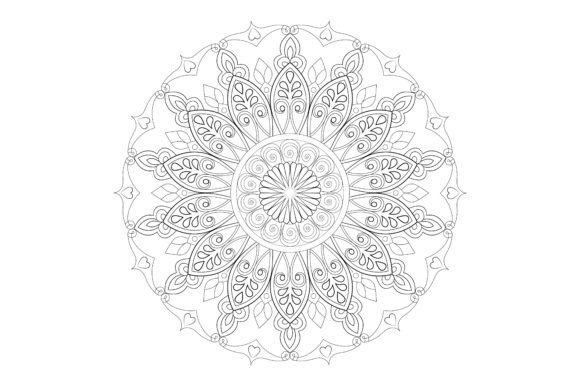 Download Vector Mandala Coloring Pages &amp; Books - Mandala coloring page Collection