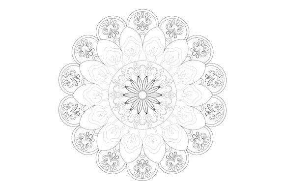 Download Vector Mandala Coloring Pages &amp; Books - Mandala coloring page Collection