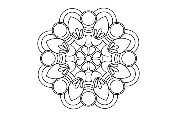 Download Vector Mandala Coloring Pages &amp; Books - Mandala coloring page Collection